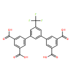 5′-(Trifluoromethyl)[1,1′:3′,1′′-terphenyl]-3,3′′,5,5′′-tetracarboxylic acid