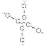 4,4',4'',4'''-((ethene-1,1,2,2-tetrayltetrakis(benzene-4,1-diyl))tetrakis(ethyne-2,1-diyl))tetraaniline