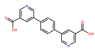 5,5'-(1,4-phenylene)dinicotinic acid