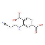 2-((2-cyanoethyl)amino)terephthalic acid