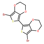 5-bromo-7-(5-bromo-2,3-dihydrothieno[3,4-b][1,4]dioxin-7-yl)-2,3-dihydrothieno[3,4-b][1,4]dioxine