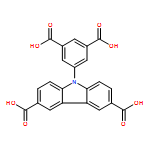 9H-Carbazole-3,6-dicarboxylic acid, 9-(3,5-dicarboxyphenyl)-