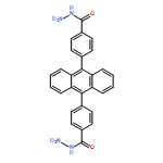 Benzoic acid, 4,​4'-​(9,​10-​anthracenediyl)​bis-​, hydrazide