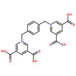 Pyridinium, 1,1′-[1,4-phenylenebis(methylene)]bis[3,5-dicarboxy-