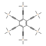 Silane,(1,2,3,4,5,6-benzenehexaylhexa-2,1-ethynediyl)hexakis[trimethyl-