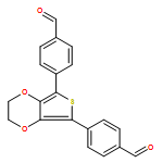 Benzaldehyde, 4,4′-(2,3-dihydrothieno[3,4-b]-1,4-dioxin-5,7-diyl)bis-