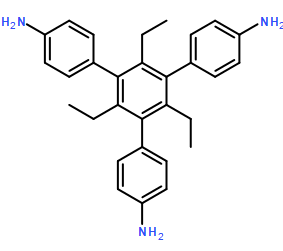 5'-(4-aminophenyl)-2',4',6'-triethyl-[1,1':3',1''-terphenyl]-4,4''-diamine