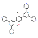 4',4''''-(2,5-Dimethoxy-1,4-phenylene)di-4,2':6',4''-terpyridine