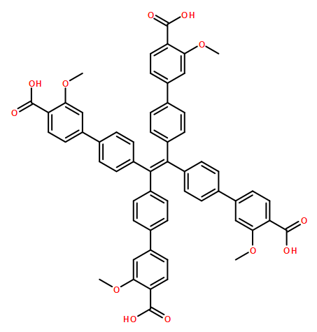 4',4''',4''''',4'''''''-(ethene-1,1,2,2-tetrayl)tetrakis(3-methoxy-[1,1'-biphenyl]-4-carboxylic acid)