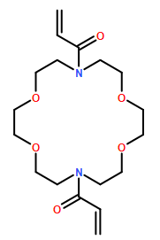 1,1'-(1,4,10,13-tetraoxa-7,16-diazacyclooctadecane-7,16-diyl)bis(prop-2-en-1-one)