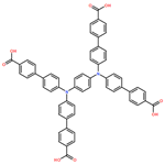 4′,4′′′,4′′′′′,4′′′′′′′-(1,4-Phenylenedinitrilo)tetrakis [[1,1′-biphenyl]-4-carboxylic acid]