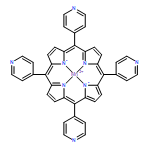 Mn(II)(meso-tetrakis(4-pyridyl) porphyrinate)