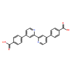 Benzoic acid, 4,4'-([2,2'-bipyridine]-4,4'-diyl)bis- (9CI)