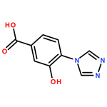 Benzoic acid, 3-hydroxy-4-(4H-1,2,4-triazol-4-yl)-