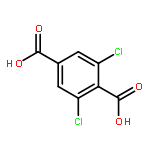 1,4-Benzenedicarboxylic acid, 2,6-dichloro-