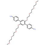 [1,1':4',1''-Terphenyl]-4,4''-diamine, 2',5'-bis[2-[2-(2-methoxyethoxy)ethoxy]ethoxy]-