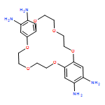 Dibenzo[b,k][1,4,7,10,13,16]hexaoxacyclooctadecin-2,3,13,14-tetramine, 6,7,9,10,17,18,20,21-octahydro-