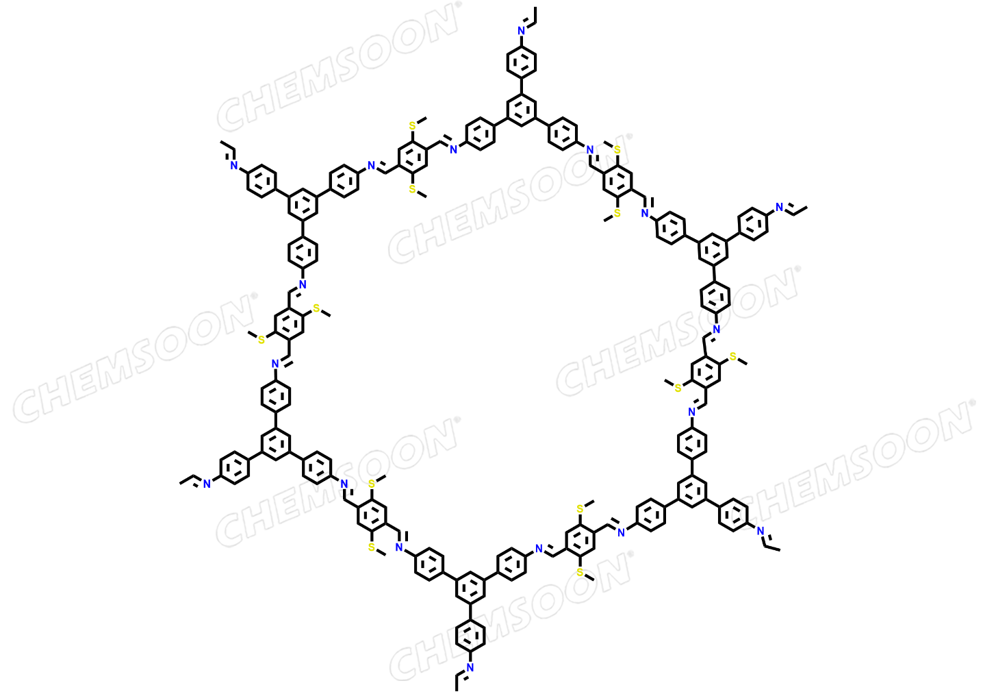 TAPB-BMTTPA-COF