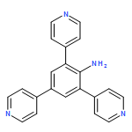 2,4,6-Tri-4-pyridinylbenzenamine