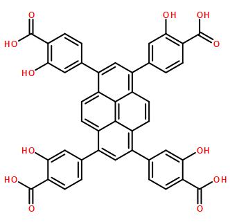 4,4',4'',4'''-(pyrene-1,3,6,8-tetrayl)tetrakis(2-hydroxybenzoic acid)