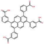 3,3′,3′′,3′′′-(1,3,6,8-Pyrenetetrayl)tetrakis [benzoic acid]