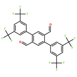 3,3'',5,5''-tetrakis(trifluoromethyl)-[1,1':4',1''-terphenyl]-2',5'-dicarbaldehyde