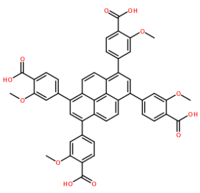 4,4',4'',4'''-(pyrene-1,3,6,8-tetrayl)tetrakis(2-methoxybenzoic acid)