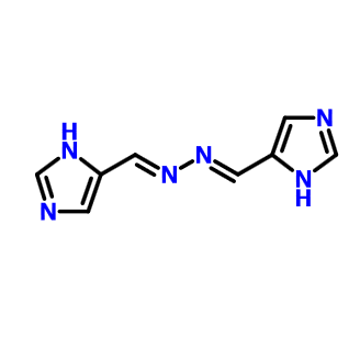 1H-​Imidazole-​5-​carboxaldehyde, 2-​(1H-​imidazol-​5-​ylmethylene)​hydrazone