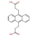 9,10-Anthracenedipropanoic acid