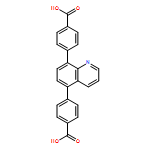 4,4'-(quinoline-5,8-diyl)dibenzoic acid