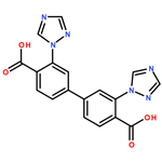 3,3'-di(1H-1,2,4-triazol-1-yl)-[1,1'-biphenyl]-4,4'-dicarboxylic acid