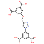 5-(4-((3,5-dicarboxyphenoxy)methyl)-1H-1,2,3-triazol-1-yl)isophthalic acid