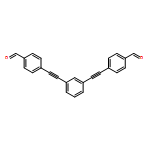 Benzaldehyde, 4,4'-(1,3-phenylenedi-2,1-ethynediyl)bis-