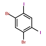 Benzene, 1,5-dibromo-2,4-diiodo-