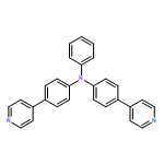 Benzenamine, N-phenyl-4-(4-pyridinyl)-N-[4-(4-pyridinyl)phenyl]-