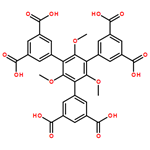 5'-(3,5-Dicarboxyphenyl)-2',4',6'-trimethoxy-[1,1':3',1''-terphenyl]-3,3'',5,5''-tetracarboxylic acid