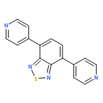 2,1,3-Benzothiadiazole, 4,7-di-4-pyridinyl-