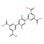 2',5'-dimethyl-[1,1':4',1''-terphenyl]-3,3'',5,5''-tetracarboxylic acid