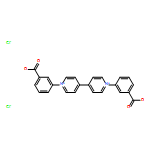 4,4'-Bipyridinium, 1,1'-bis(3-carboxyphenyl)-, chloride (1:2)