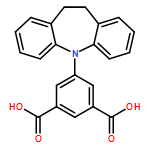 5-(10,11-dihydro-5H-dibenz[b,f]azepin-5-yl)-1,3-benzenedicarboxylic acid