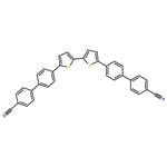 4',4'''-([2,2'-Bithiophene]-5,5'-diyl)bis(([1,1'-biphenyl]-4-carbonitrile))