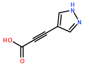 2-​Propynoic acid, 3-​(1H-​pyrazol-​4-​yl)​-