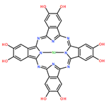 (2,3,9,10,16,17,23,24-octahydroxyphthalocyaninato)nickel(II)