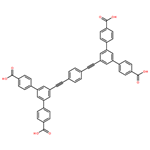 5',5''''-(1,4-phenylenebis(ethyne-2,1-diyl))bis(([1,1':3',1''-terphenyl]-4,4''-dicarboxylic acid))