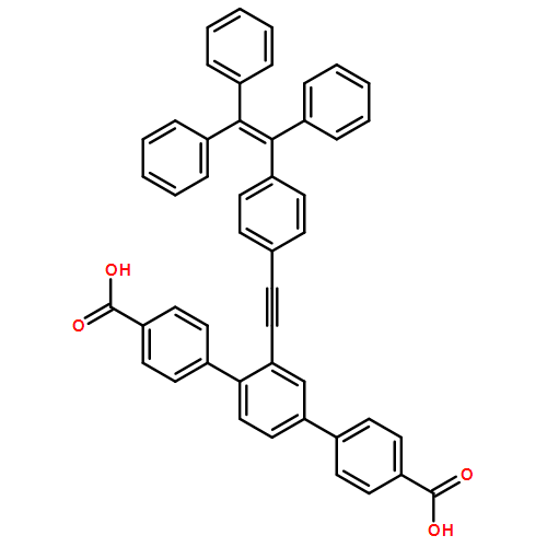 2'-{[4-(1,2,2-Triphenylvinyl)phenyl]ethynyl}-[1,1':4',1''-terphenyl]-4,4''-dicarboxylic acid