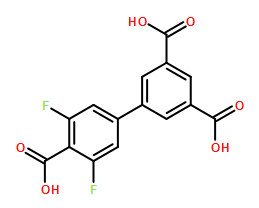 Biphenyl-3,4′,5-tricarboxylic acid,3',5'--difluoro-