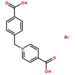 4-carboxy-1-(4-carboxybenzyl)pyridin-1-ium bromide