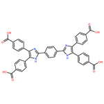 4,4',4'',4'''-(1,4-Phenylenebis(1H-imidazole-2,4,5-triyl))tetrabenzoic acid