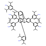 4,4',4'',4''',4'''',4'''''-(9,10-Dihydro-9,10-[1,2]benzenoanthracene-2,3,6,7,14,15-hexayl)hexakis(2,6-diisopropylaniline)