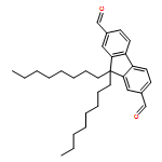 9H-Fluorene-2,7-dicarboxaldehyde, 9,9-dioctyl-